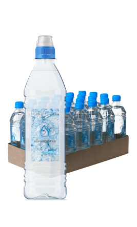 Вода питьевая Королевская 0,5л (ПЭТ) негазированная (24 шт.) СПОРТ - 34,2руб/шт
