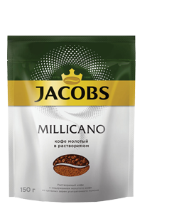 Кофе Jacobs Monarch Millicano раств. (150 гр.) в пакете