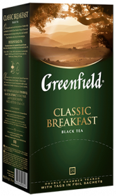 Чай Greenfield Сlassic Breakfast (100х2гр.) чёрный