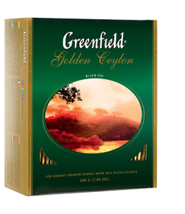 Чай Greenfield Golden Ceylon (100х2гр.) черный цейлонский
