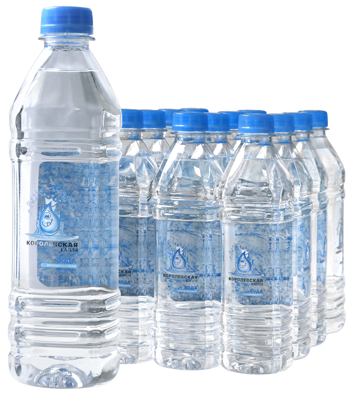 Вода питьевая Королевская без газа 0,5л (ПЭТ) (12 шт.) - 31,2руб/шт