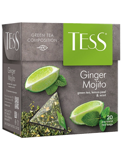 Чай TESS Ginger Mojito в пирамидках