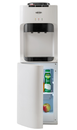 Кулер напольный VATTEN V45WKB (компрессорный) с холодильником